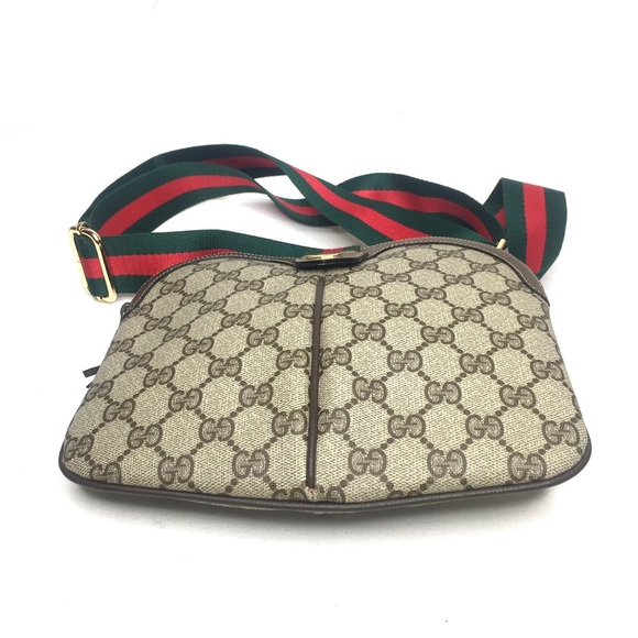 Authentic Gucci crossbody bag brown monogram coated canvas - Picture 4 of 15